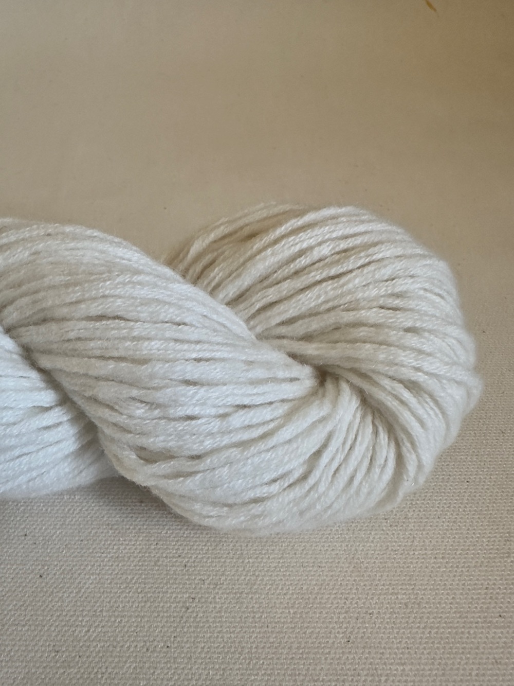 Reclaimed Cashmere Yarn · Aran/Bulky · ~40g | 65m · “Marshmallow”